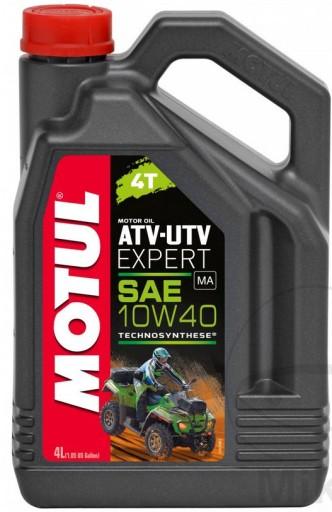 МАСЛО MOTUL FOR QUAD ATV UTV EXPERT 10W40 ПОЛУСИНТЕТИЧЕСКОЕ 4Л ОРИГИНАЛ