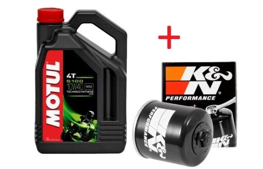 2459138 - MOTUL OIL + МАСЛЯНЫЙ ФИЛЬТР KN-138 SUZUKI GSX 750 F 1989-2006 гг.