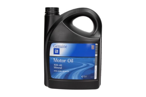 МАСЛО OE OPEL МАСЛО GM OPEL 15W40 5L