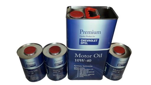 OPEL GM CHEVROLET OIL 10W40 10W-40 8L 5L +3X 1L