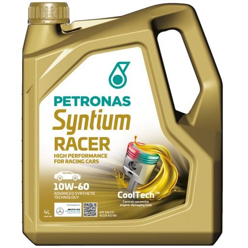 PETRONAS OIL 4L - 10W60 SL SYNTIUM RACER