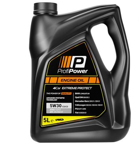 PROFIPOWER 4CAR EXTREME PROTECT OIL 5W30 C2/C3 5л