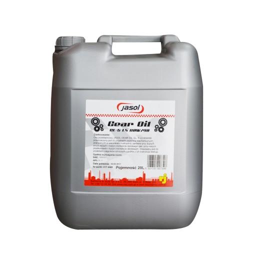 JASOL GL-5 GEAR OIL 80W90 LS -20л