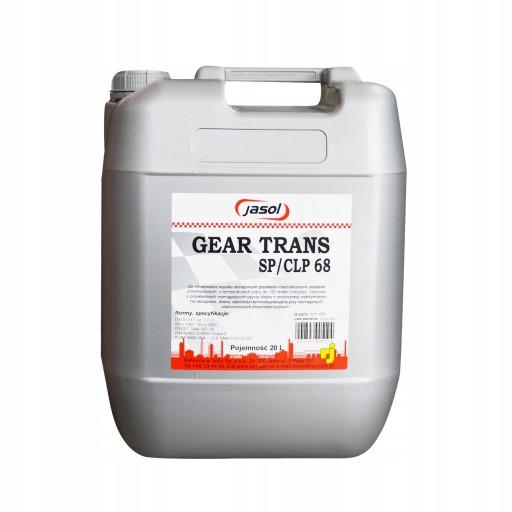 Масло трансмісійне transol clp 68 20л