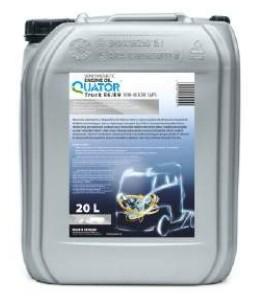 Полусинтетическое масло QUATOR TRUCK E6/E9 LOW SAPS 10W40 20л для грузовика MAN