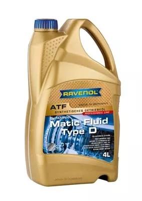 Ravenol atf matic fluide type d 4л масло равенол