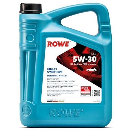 ROWE HIGHTEC MULTI SYNT DPF OIL 5W30 5W-30 5л