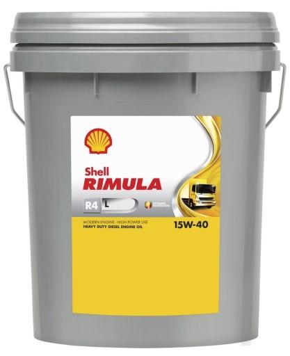 МАСЛО SHELL 15W-40 RIMULA R4L 20л
