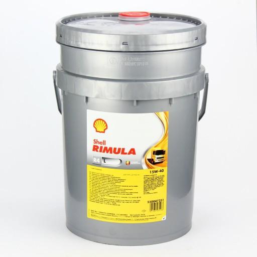 МАСЛО SHELL RIMULA R4L 15W40 20л