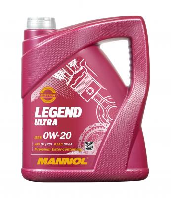 МОТОРНОЕ МАСЛО 0W20 LEGEND ULTRA SN PLUSRC 5L MANNOL