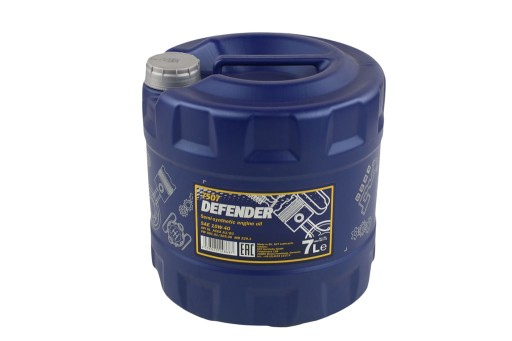 МОТОРНЕ МАСЛО - 10W40 MANNOL DEFENDER 7L