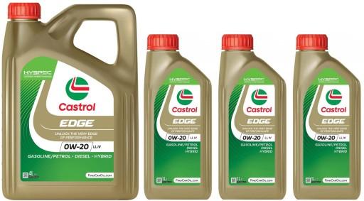 МОТОРНОЕ МАСЛО CASTROL EDGE 0W20 LL IV 7л