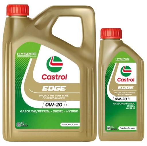 CASTROL EDGE 0W20 V МОТОРНОЕ МАСЛО VOLVO 5л