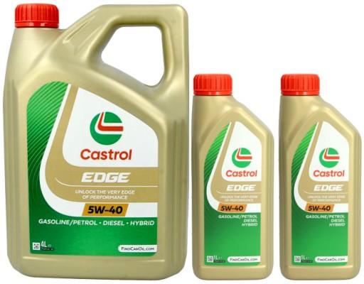 CASTROL EDGE 5W40 6Л МОТОРНОЕ МАСЛО