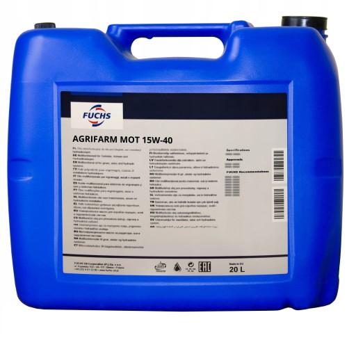 FUCHS AGRIFARM MOT МОТОРНА ОЛИВА 15W40 20л