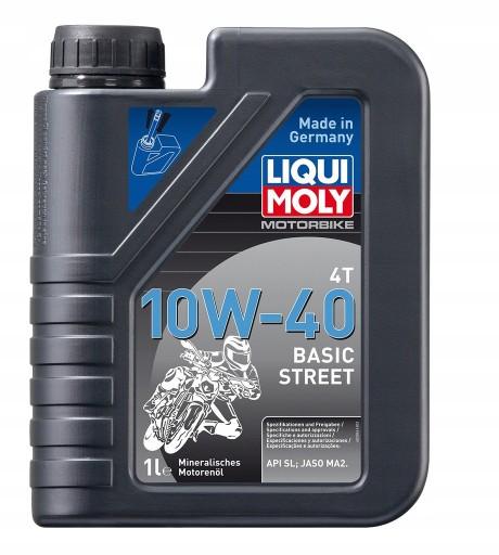 LIQUI MOLY 4T 10W40 БАЗОВОЕ МАСЛО ДЛЯ УЛИЧНЫХ ДВИГАТЕЛЕЙ 4л