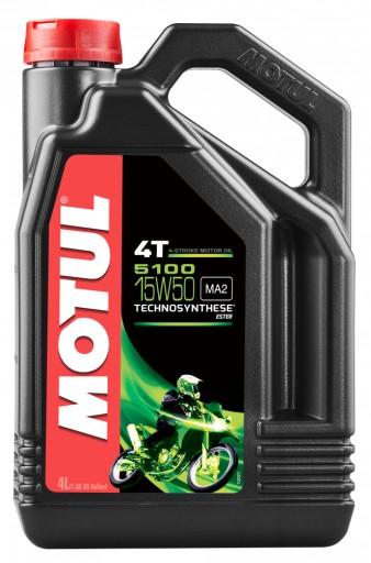 MOTUL 4T ESTER ENGINE OIL 5100 15W50 4 л