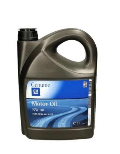 МОТОРНЕ МАСЛО OPEL 10W40 5L
