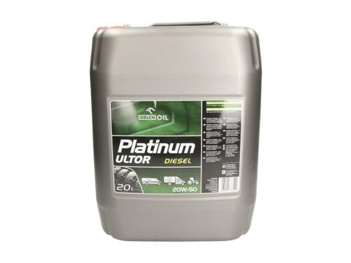 PLATINUM ULTOR DIESEL ENGINE OIL 20W50 20л