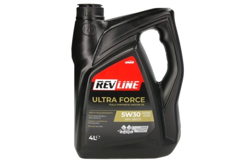 F61C23 - REVLINE ULTRA FORCE A5/B5 МОТОРНА ОЛИВА 5W30 5W-30 4л