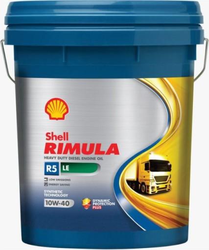 МОТОРНА МАСЛА SHELL RIMULA R5 LE 10W-40 20л DPF