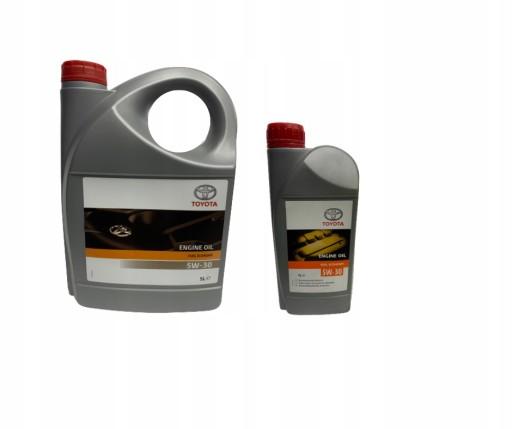 МОТОРНОЕ МАСЛО TOYOTA FUEL ECONOMY 5W30 6л