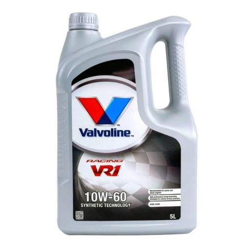 МОТОРНОЕ МАСЛО VALVOLINE VR1 RACING 10W60 5л СПОРТ