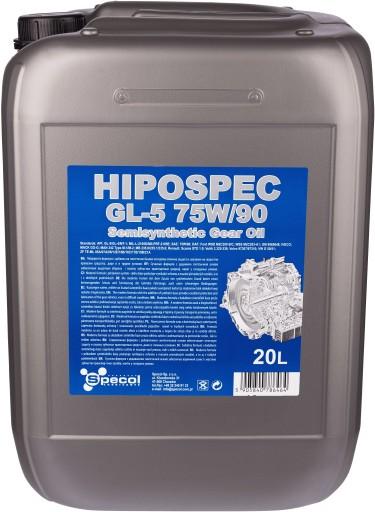 SPECOL OIL 75W90 GL5 SEMI 20L SPECOL