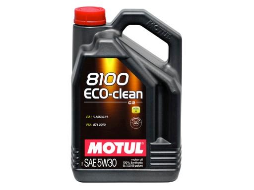СИНТЕТИЧЕСКОЕ МАСЛО MOTUL 8100 ECO-CLEAN C2 5W30 5л