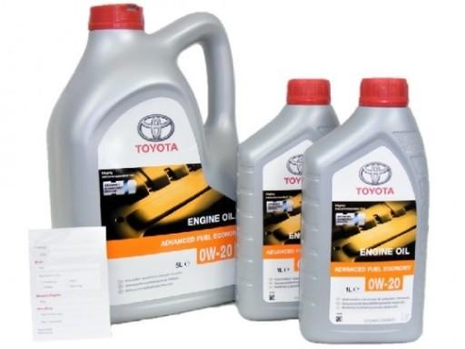 TOYOTA ADVANCE FUEL ECONOMY OIL 0W20 0W-20 7л