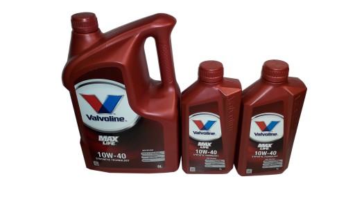 VALVOLINE MAXLIFE OIL 10W40 10W-40 7л 5л + 2л