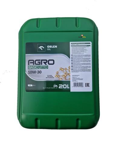 ORLEN AGRO BASIC UTTO МНОГОФУНКЦИОНАЛЬНОЕ МАСЛО 10W-30 20л