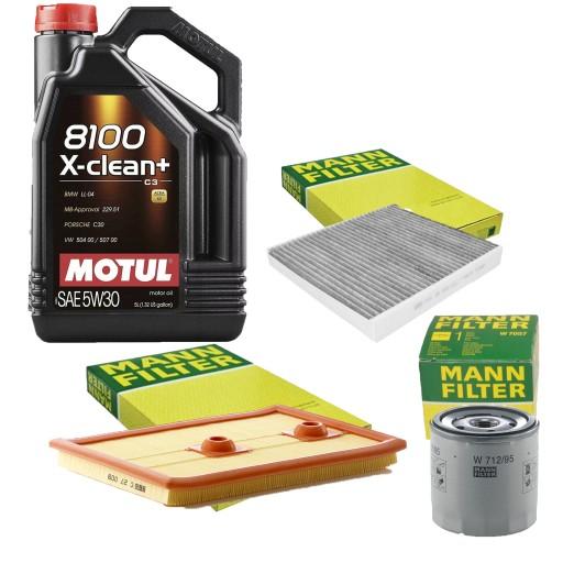 МАСЛО для VW GOLF VII 1.2 1.4 TSI MOTUL 5W30 ФИЛЬТРЫ
