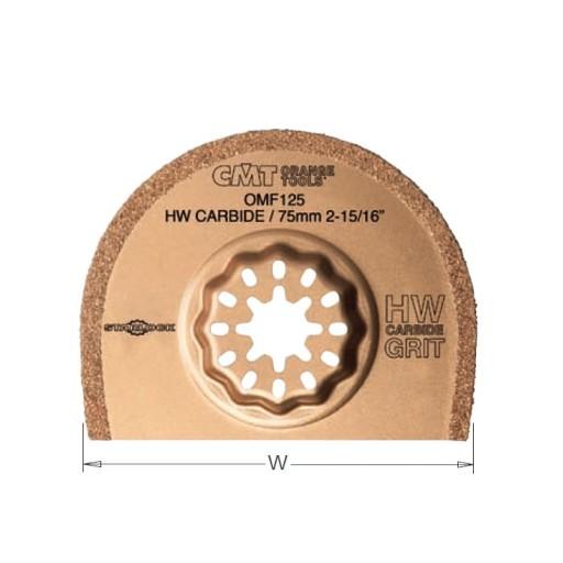 OMF125-X1 Полотно осциллирующей пилы W=75 K=1,2 1 шт.