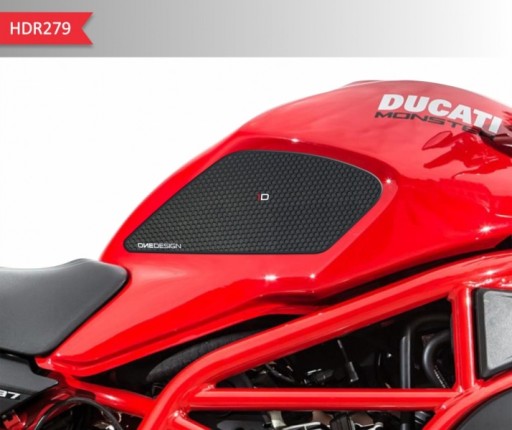 8052787634468 - Onedesign боковая рукоятка HDR Ducati Monster 787/821/1200 DUCATI 14/18 черный