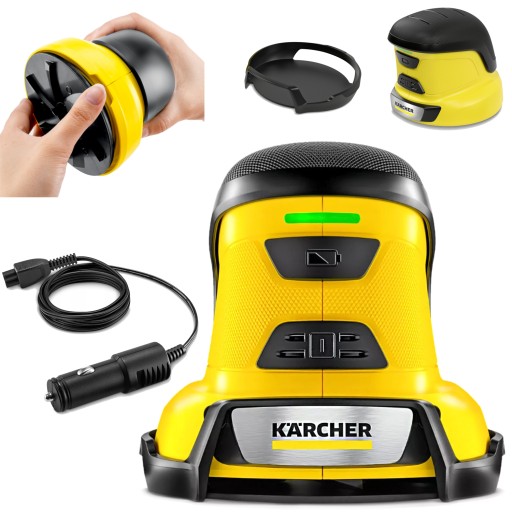 Електричний скребок для вікон op Karcher EDI 4, що перезаряджається із зарядним пристроєм