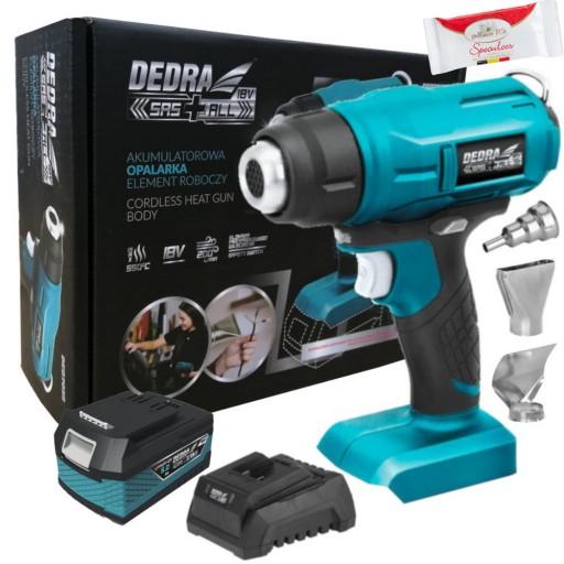 АКУМУЛЯТОРНА ТЕПЛОВА ГАРНА SAS+ALL + БАТАРЕЯ 1x5AH + ЗАРЯДНИЙ ПРИСТРІЙ