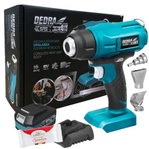 АКУМУЛЯТОРНА ТЕПЛОВА ГАРНА SAS+ALL + БАТАРЕЯ 1x5AH + ЗАРЯДНИЙ ПРИСТРІЙ