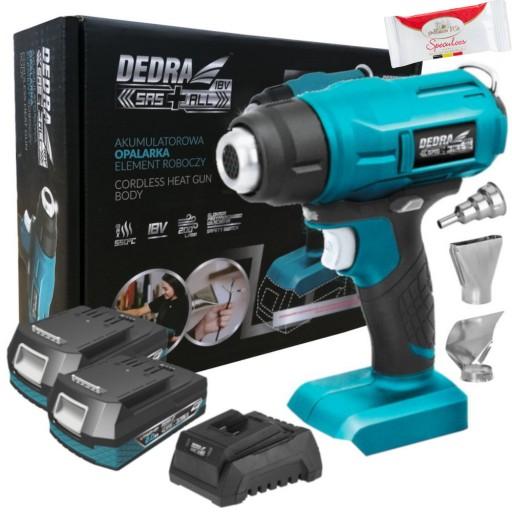 АКУМУЛЯТОРНА ТЕПЛОВА ГАРНА SAS+ALL + АКУМУЛЯТОР 2x2AH + ЗАРЯДНИЙ ПРИСТРІЙ