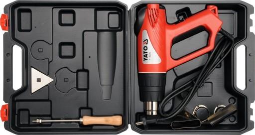 ЕЛЕКТРИЧНА ТЕПЛОВА ГАРМАТА 2000W ПАЛИЛЬНИК YATO LCD CASE