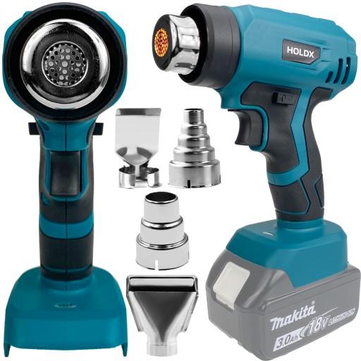 АККУМУЛЯТОРНАЯ ТЕПЛОВАЯ ПИСТОЛЕТКА HOLDX ДЛЯ АККУМУЛЯТОРОВ MAKITA 18 В