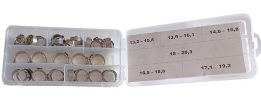 OETIKER хомут 154 линейка набор 30 шт