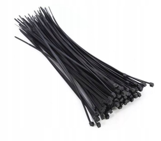 КАБЕЛЬНАЯ СВЯЗКА 750x7,6 100шт черная UV HQ