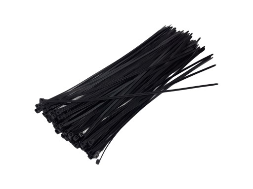 ЗАЖИМ КАБЕЛЬНИЙ ПЛАСТИКОВИЙ 300х4,8 100шт