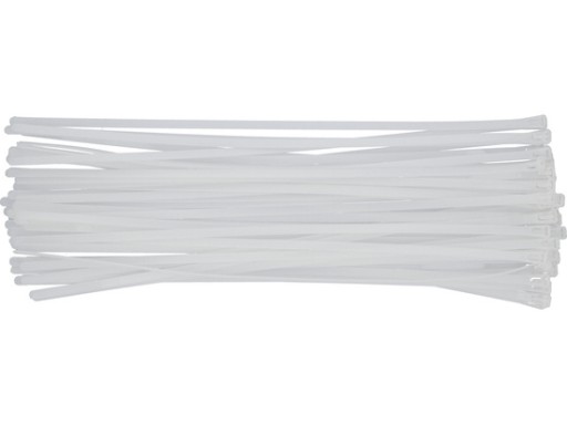 Стяжки пластикові білі 7,6х450 мм 50 шт. НАЗВИ ЯТО