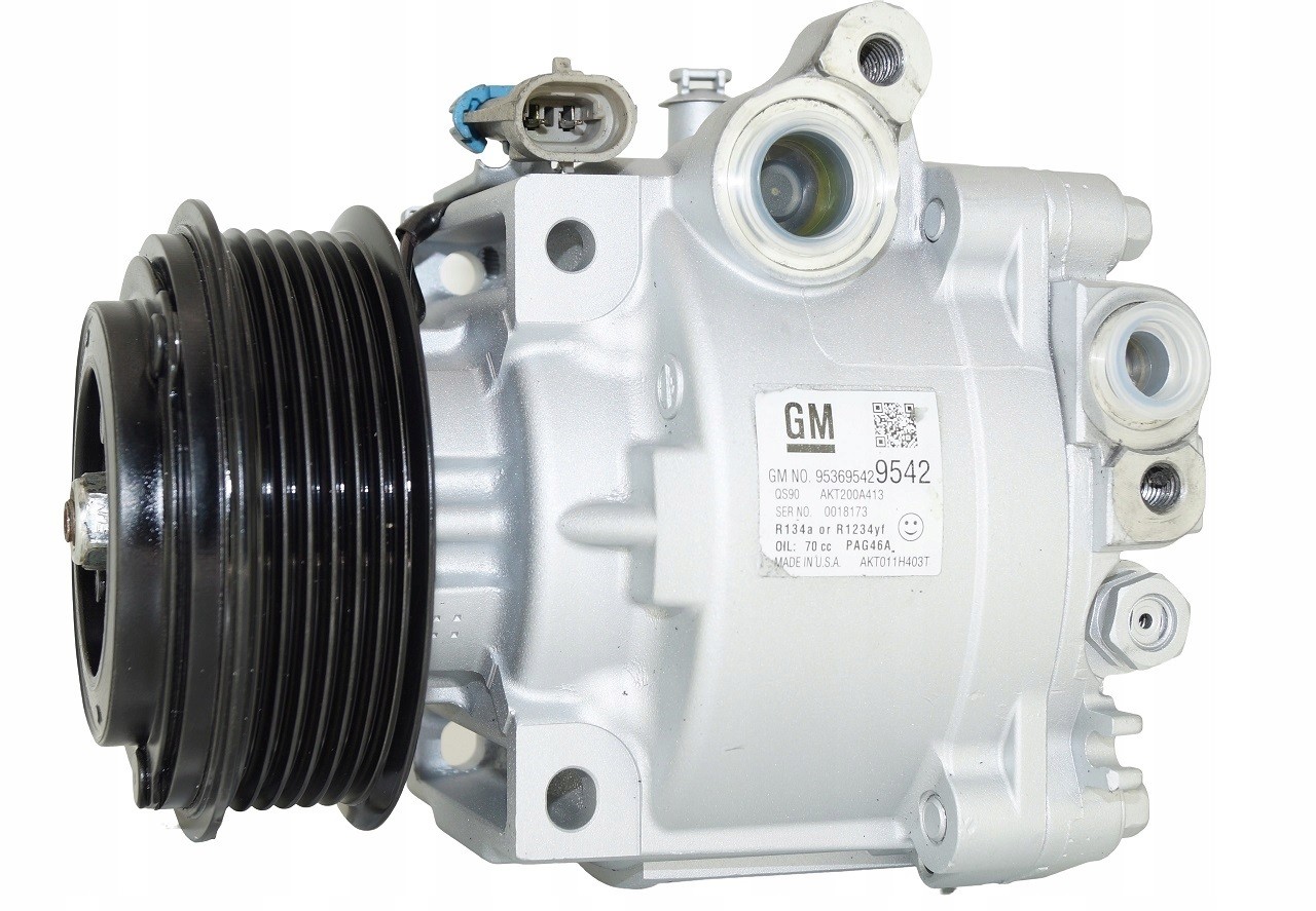 AKT200A413, AKT011H403T - OPEL ADAM MOKKA CHEVROLET AVEO 95369542 КОМПРЕСОР