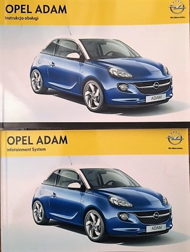 OPEL ADAM Руководство пользователя на польском языке + аудио-радионавигационный телефон