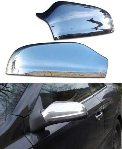 OPEL ASTRA 3 H Накладки на дзеркала ХРОМ ТЮНІНГ