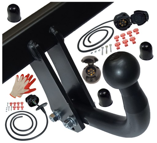 OPEL ASTRA H 3 III KOMBI CARAVAN 2004 - 2014 БУКСИРУВАЛЬНИЙ ГАК + 7PIN джгут проводів