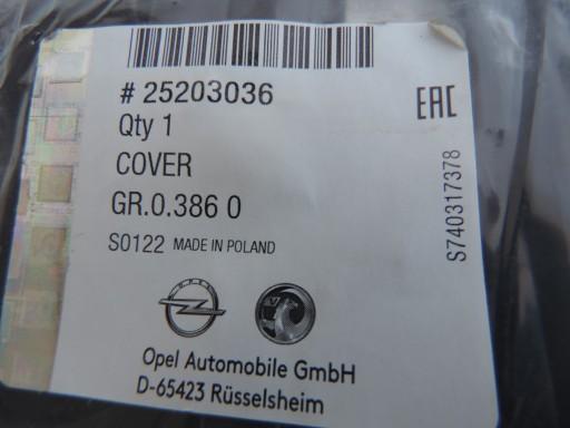 25203036 - OPEL ASTRA J 1.4 T КЛАПАННА КРИШКА НОВА 25203036